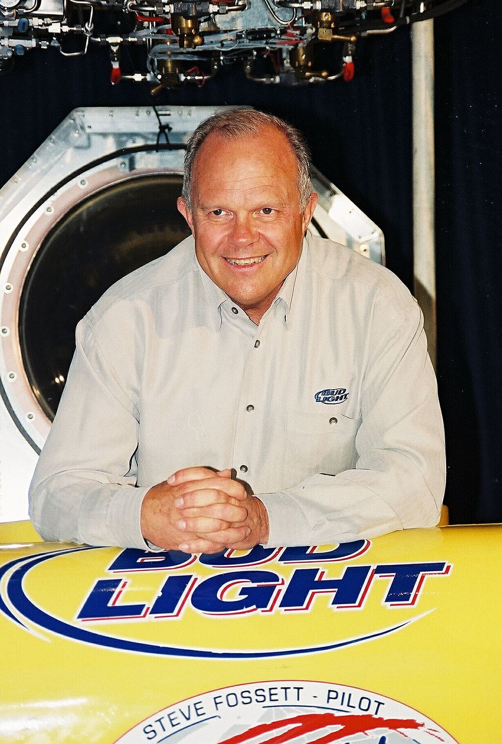 Steve Fossett portrait