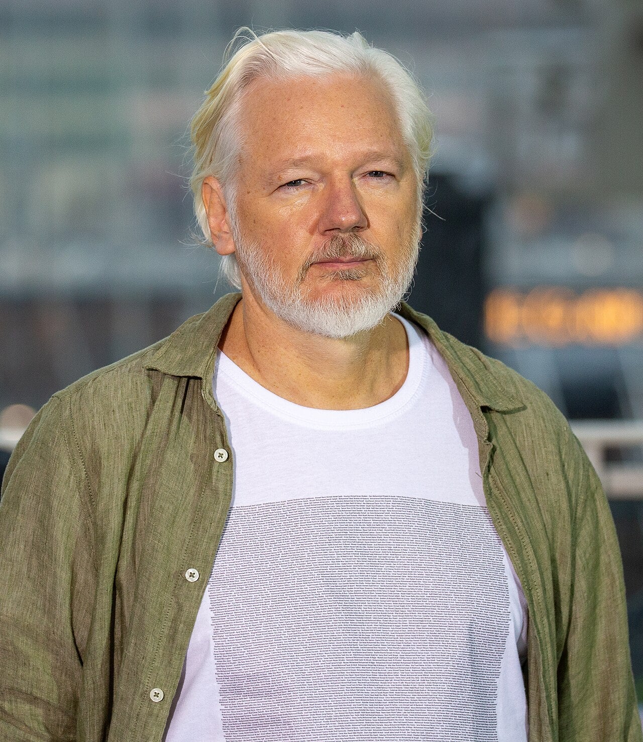 Julian Assange portrait